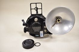 A Nemrod Metzeler Silura underwater camera circa 1960's in hard moulded plastic. Takes 12