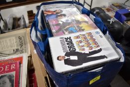 A bag of mixed DVD movies