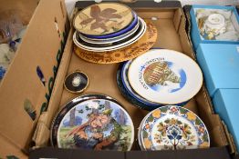 A selection of ceramic display plates