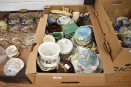 A selection of mixed ceramics