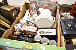 A selection of ceramics including Portmeirion