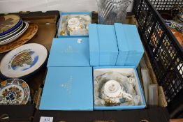 A selection of teacups and spoons from the Royal Collection