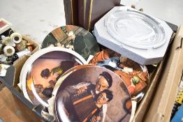 A selection of ceramic display plates