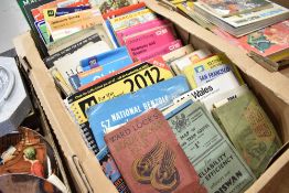 A selection of maps and ordnance survey guides