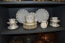 An early 20th century Aynsley part tea service patt no A1092