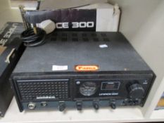 A 20th century Uniden Uniace 300 CB radio receiver set