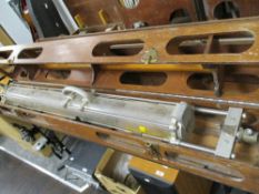 A 4 foot Corer in wooden case