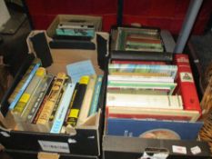 Six boxes of assorted library and reference books including local Lakeland interest, Jazz and