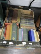 A selection of vintage volumes and text books of religious and Church of England interest