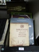 A selection of text and reference books for Railway, Steam and train interest