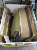 A selection of interesting vintage photograph albums and ephemera.