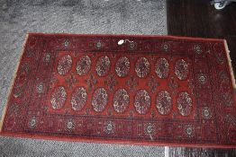 A 20th century machine woven Bokhara style