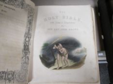 A Victorian Rev John Brown family bible