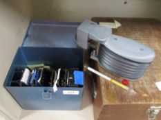 A Drager Gas detector in original metal case