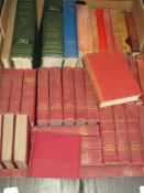 A selection of library and text books including Modern Egypt, Charles Dickens