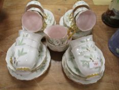 A modern Royal Albert Braemar pattern part tea service