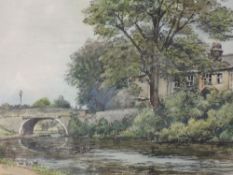 Hodgson, (20th century), a watercolour, Bolton le Sands, signed bottom right, and dated (19)75, 24 x