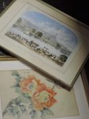 Augustus Butler, (19th century), a 20th century re-print, The Crystal Palace, 29 x 37cm, mounted