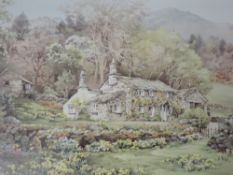 Judy Boyes, (contemporary), after, a print, Daffodil Time Grasmere, signed, 35 x 51cm, mounted
