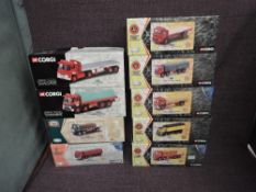 Nine Corgi Limited Edition Boxed Sets, British Road Services CC11602, 26402, 28901, 23901, 09803,