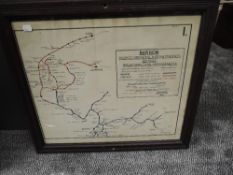 A original Barrow District Operating Superintendent's District Breakdown Train Arrangements, dated