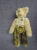 A limited edition modern Deans Teddy Bear, Tucker, Linda Klay, 169/300, with tags, original box,