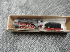 A 1960's Marklin HO 4-6-2 Loco & Tender DB18478, in card box