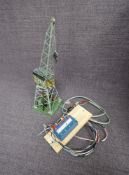 A Marklin HO scale Crane Tower with switching unit 7051