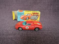 A Corgi diecast, Ferrari Berlinetta 250 Le Mans having no 4 racing decals, in original box 314