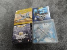 Four Corgi 1:144 scale diecast Aviation Archive models, AA31603 Falklands 20th Anniversary Handley