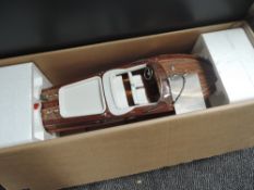 A Authentic Models Aquarama Italian Runabout Boat AS028C in original box and packaging