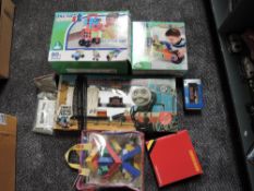 A Early Learning Centre Build It Starter Set and Mini Vehicle, both boxed, a Wedgits Building