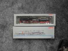 A brand new unused Marklin HO 2-6-8-0 Loco & Tender 530001, boxed 3702