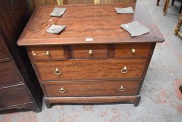 A Stag Minstrel multi drawer chest. 72CM. X 82CM