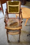A Victorian Mahogany child's chair (AF)