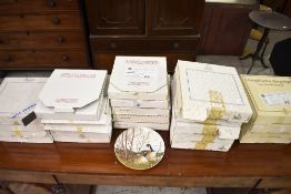 A selection of Coalport, Royal Doulton and Bradford Exchange collectors plates, mainly bird
