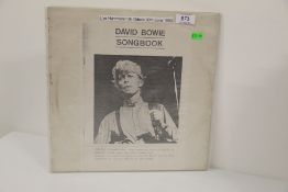 A Vinyl Album David Bowie Recording -under the moonlight -white vinyl Station to Station 420 of 1000