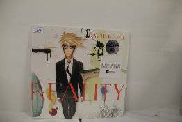 A David Bowie 'Reality ' Barnes and Noble issue - sealed - yellow vinyl