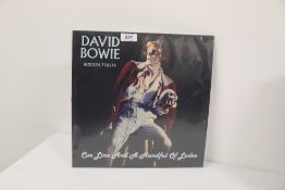 A Vinyl Album David Bowie Recording -boston 16/07/1974 ' cue line and a handful of ludes ' 128 of