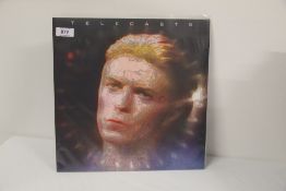 A Vinyl Album David Bowie Recording - Telecasts - rare TV show apperances 1975 - 1995 - purple