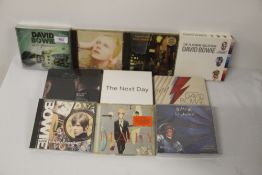 A David Bowie lot of ten compact discs - limited editions and regular releases - a classic back