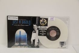 A David Bowie lot - one record store edition with Tom Verlaine of Television and a RSD soundtrack 45