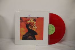 A David Bowie LOW red vinyl unofficial
