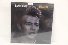 A Vinyl Album David Bowie Recording -brazil '90 Rio Concert