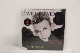 A David Bowie -'Acoustic Evening ' A lad insane