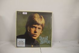A David Bowie 2010 sealed issue of his debut mono and stereo - sealed