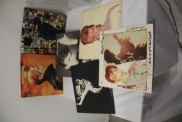 A lot of six David Bowie early UK releases - classic stuff for your collection - condition is