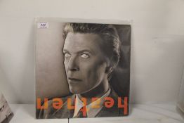 A David Bowie 'heathen ' original 2002 press - rare issue
