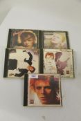 A David Bowie lot of compact discs - twenty six in total