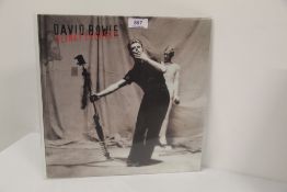 A Vinyl Album David Bowie Recording -Slinky Secrets - double Outside tour rehearsals '95